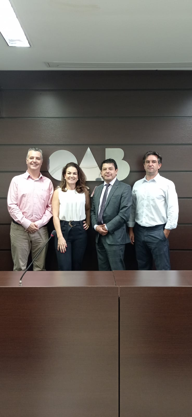 Vereador Lauri discute ampla pauta com a Diretoria da OAB